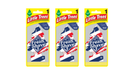 Little Trees Car Air Freshener Fresh Shave (Pack of 3)
