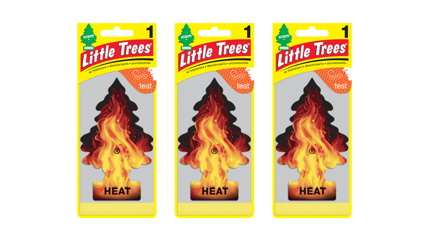 Little Trees Car Air Freshener Heat (Bundle of 3)