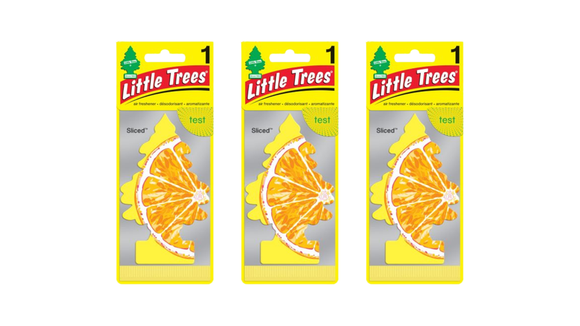 Little Trees Car Air Freshener Sliced (Bundle of 3)