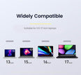 Portable Height-Adjustable Laptop Stand for Desktops