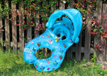 Thicken Swimming Ring With Bell | Eco-Friendly PVC Pool Float for Mother & Child Canada