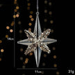 Christmas Decorations Sequins Acrylic Transparent Pendant