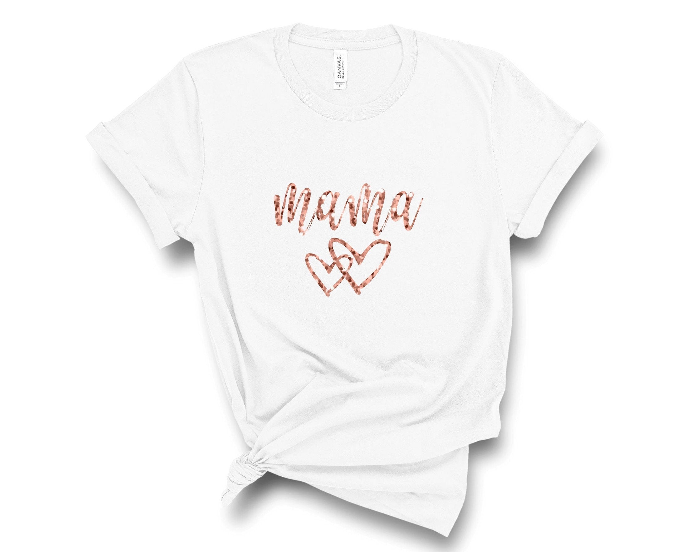 Matching Mama and Mini Glitter Shirts