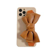 Ladies Bowtie iphone case TPU Protective Phone case for Apple Phones