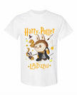 [Kid size] Harry Potter Labubu Kids T-Shirt – Cute Wizard Graphic Tee, 100% Cotton