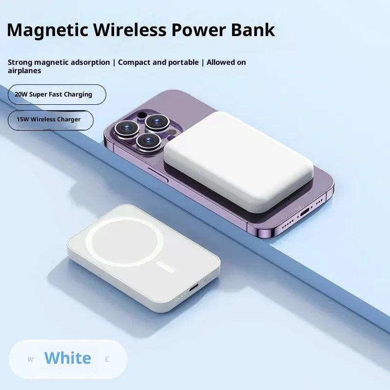 Bi-directional Fast Charging Magnetic Wireless Power Bank