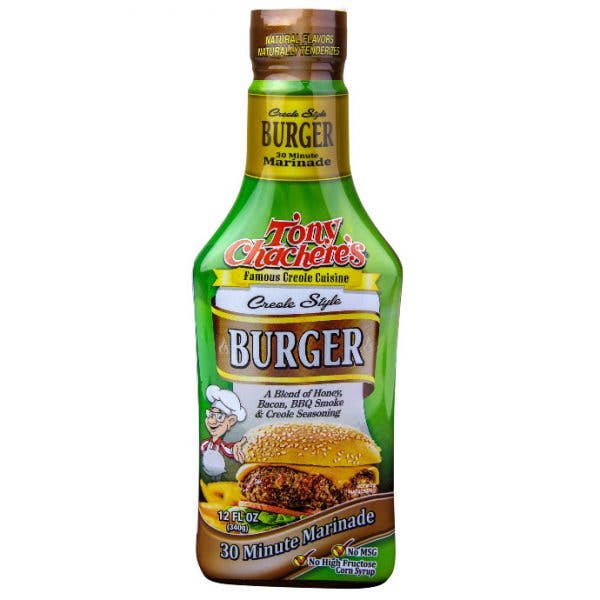 Tony Chachere's 30-Minute Burger Marinade
