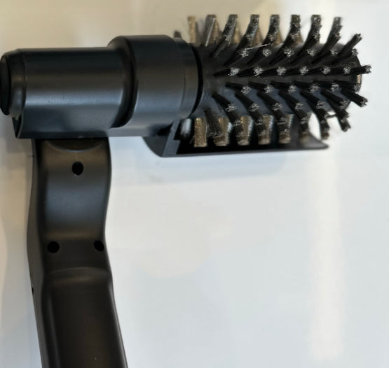 Electric BBQ Grill Brush – 360° Rotating Stainless Steel Cleaner with USB Charging
