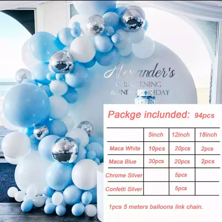 Balloon Garland Arch Kit – Multi-Style Party Decoration Set