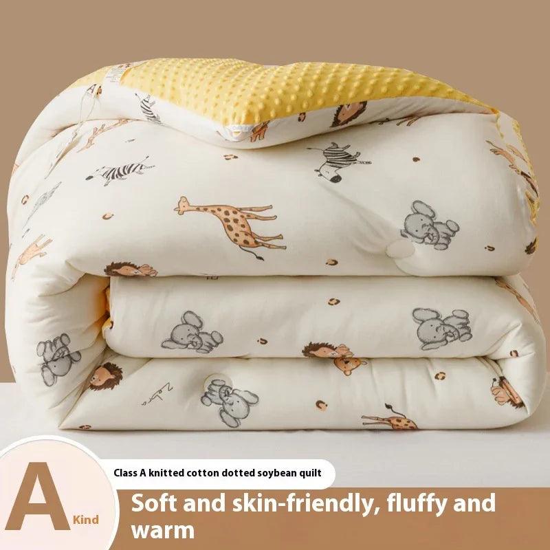 Beanie Velvet Quilt Soybean Fiber Duvet Insert Autumn And Winter