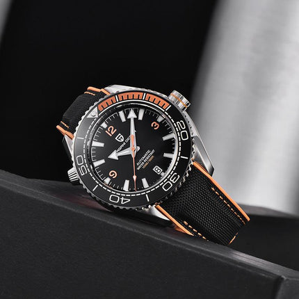 Men's Luminous Mechanical Watch Rotatable Bezel Sports Watch