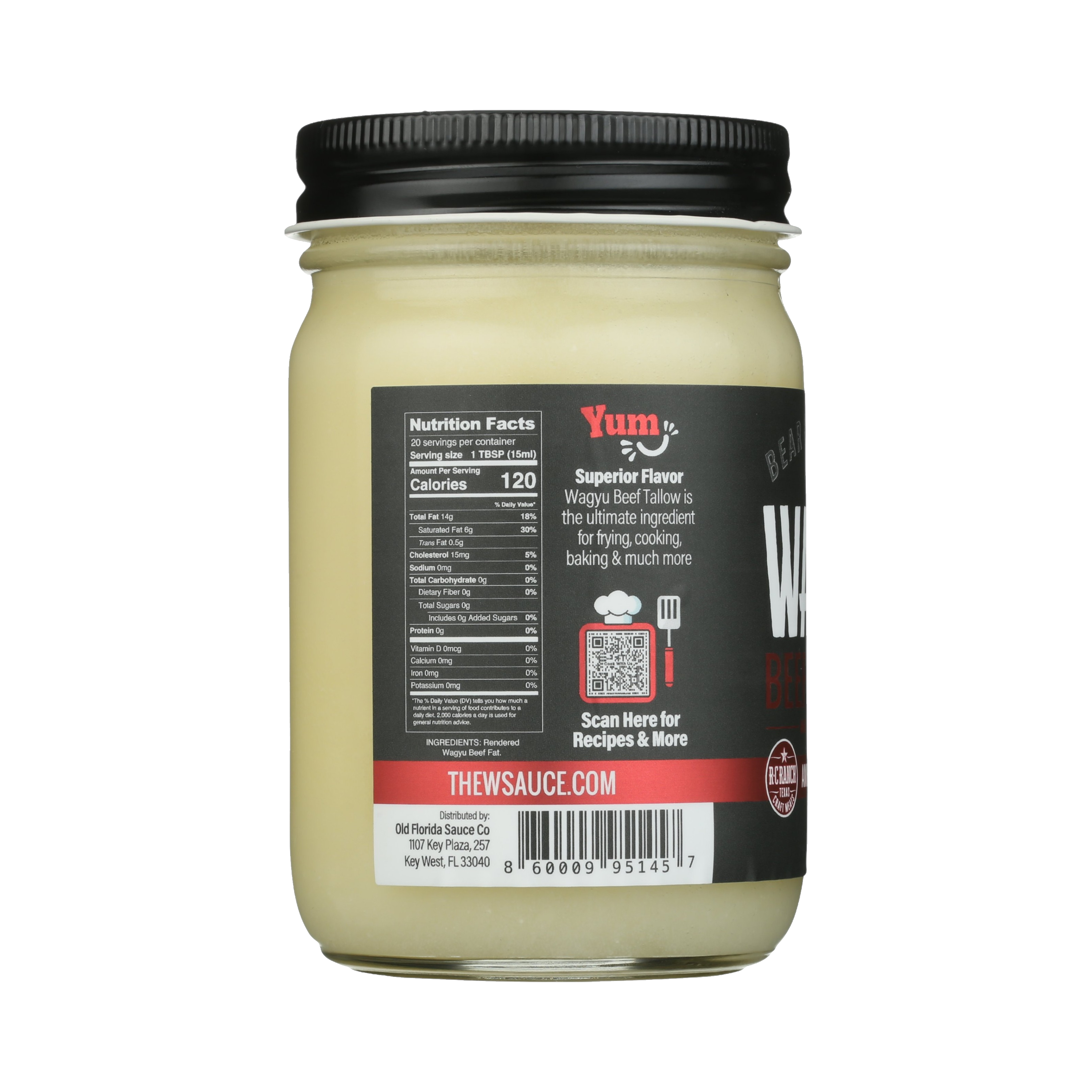 Bear & Burton's X RC Ranch Wagyu Beef Tallow