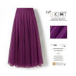 Pleated Mesh Midi Skirt – Women's Prairie Swing Skirt