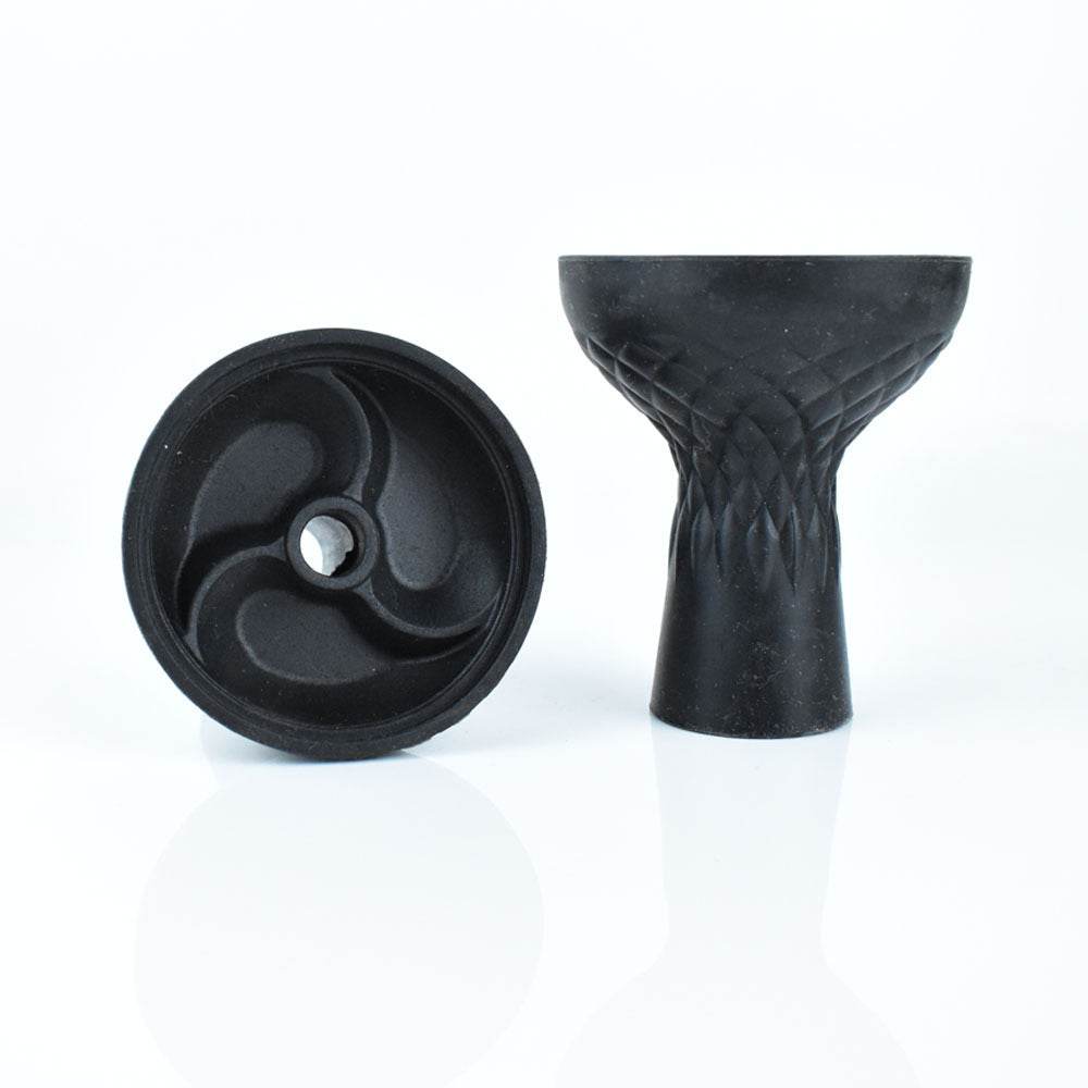 Three-hole Six-turn Single-hole Silicone Hookah Bowl Tobacco Pot