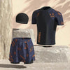 Older Boys Fashion Printed Casual Swimsuit Suit Two piece for boys Swimwear for boys