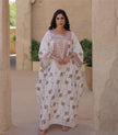 Loose Long Muslim Dress Kaftan With Headscarf
