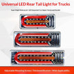 24V Universal Truck Rear Light Assembly – Multicolor LED Tail Light for Trucks Canada