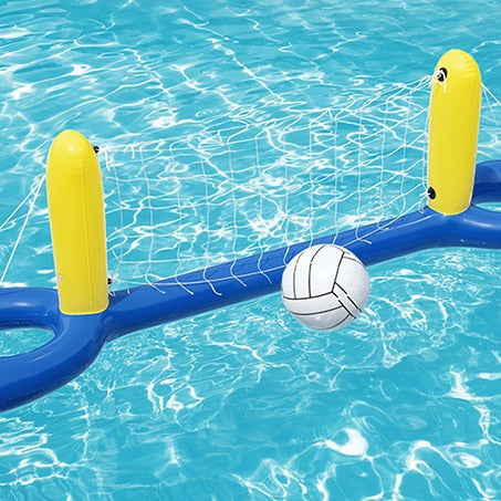 Inflatable Water Volleyball Net Set – Pool Volleyball Rack for Kids & Teens
