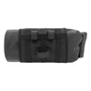 Adjustable Bicycle Saddle Bag – Roll-Top Handlebar Bag 3–7L, Black
