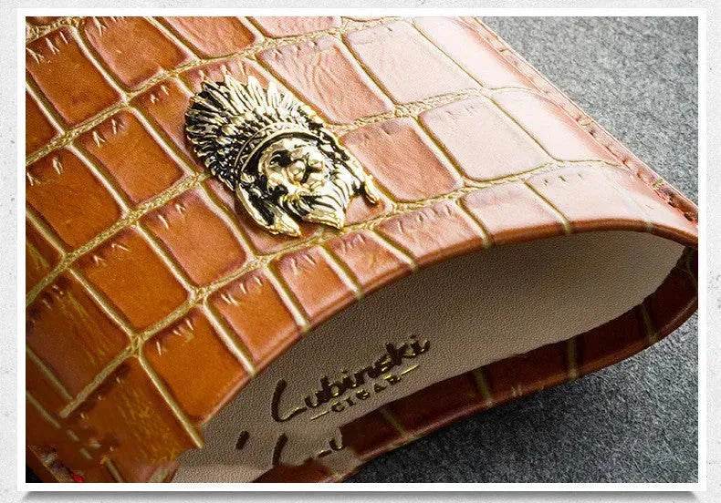 Portable Luxury Cubinski Gothic Moisturizing Leather Cigar Case