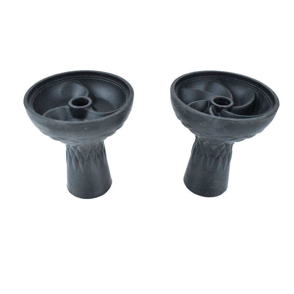 Three-hole Six-turn Single-hole Silicone Hookah Bowl Tobacco Pot