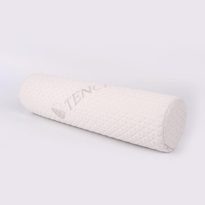 Round Cervical Support Memory Foam Cylindrical Pillow