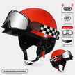 3C Certified Electric Sports Motorcycle Bike Retro Helmet Men And Women
