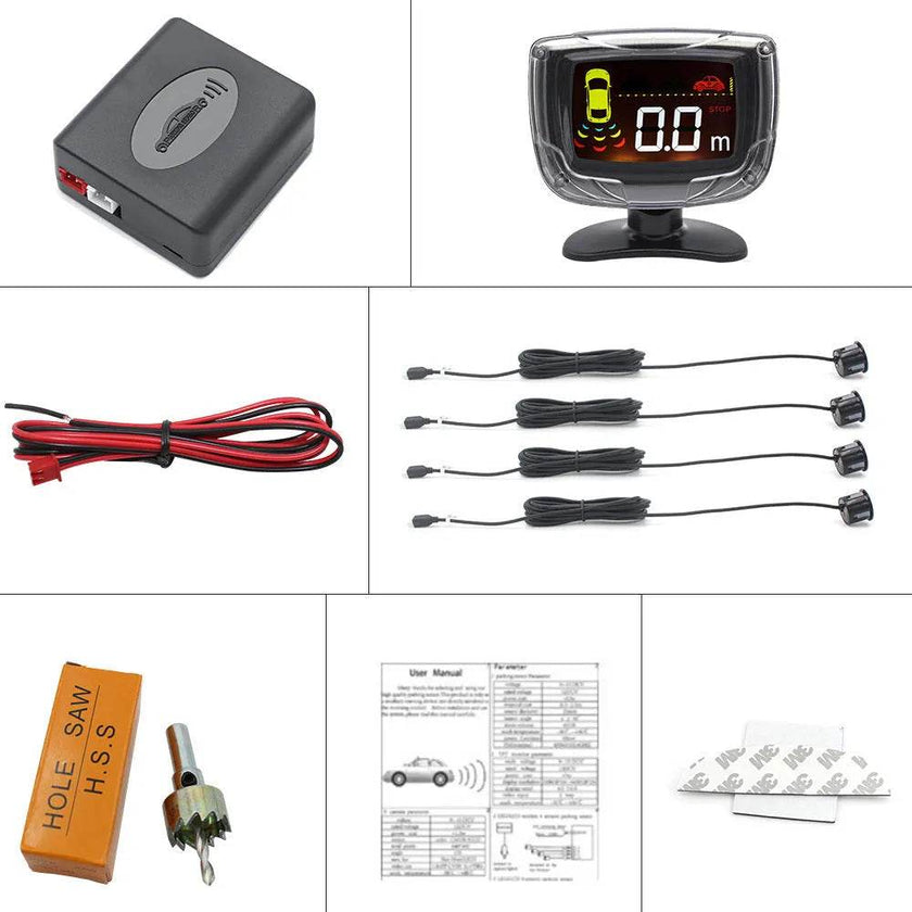 Auto Vehicle Car Smart Intelligent Wireless Parking Reversing Sensor