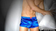 Men's Boxer Brief Home Wear Lounge Short Pant Breathable underwear