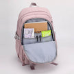 Large Capacity Lightweight Spine-protective Girls Backpack