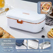 Office Work Portable Stainless steel Electric Lunch Box food warmer