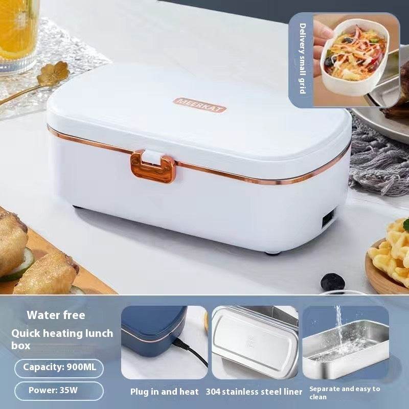 Office Work Portable Stainless steel Electric Lunch Box food warmer