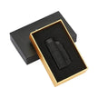 Portable Metal Windproof Cigar Lighter with Cigar Hole Punch