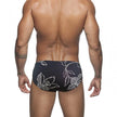 Simple Floral Printed Men's Underwear Swimming Trunks Briefs