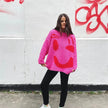 Ugly Christmas Knitted Sweater Women's Long-sleeved Round Neck Yarn-dyed Printed Top Women's