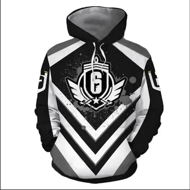 3D Digital Printing Fashion Hoodie Pullover Sweater
