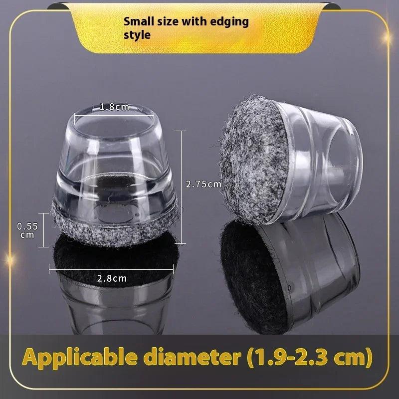 Quiet And Wear-resistant Non-slip Stool Booties Rubber Protective Sleeve