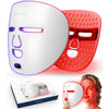 LED Red Light Therapy Face Mask 336 LEDs 3-Mode Wireless Skincare Mask