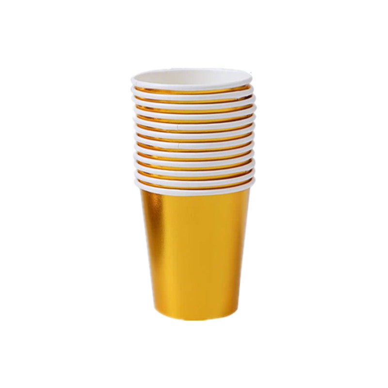 Party Venue Supplies & Decoration Set – Plates, Cups, Tablecloth & More
