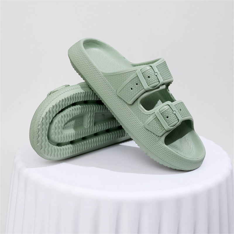 Women's Thick-Sole EVA Sandals & Slippers – Massage, Breathable, Indoor/Outdoor (Sizes 35–45)
