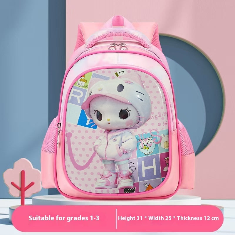 Cartoon Kids Backpack – Lightweight Waterproof School Bag for Boys & Girls