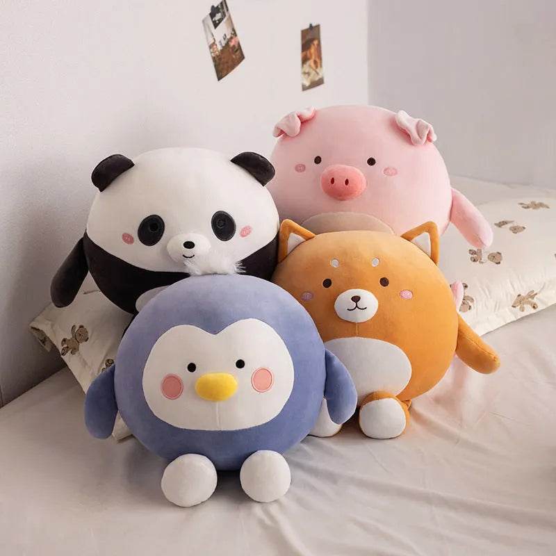 Cute Party Cartoon Plush Toy Original Cute Animal Doll Children Accompanying Gift