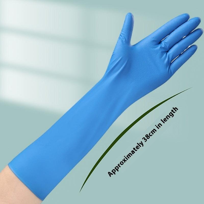 Cleanroom Nitrile Gloves 15 Pairs – Thickened Disposable Gloves for Lab, Electronics & Industry