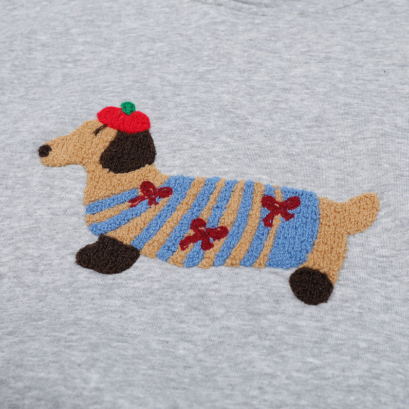 Cartoon Graphic Hoodie – Loose Fit Pullover