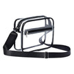 Clear PVC Transparent Crossbody Messenger Bag – Stadium Approved Travel Purse