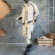 Autumn Casual Sportswear 2pcs suit Workwear Tracksuit Outfit for men