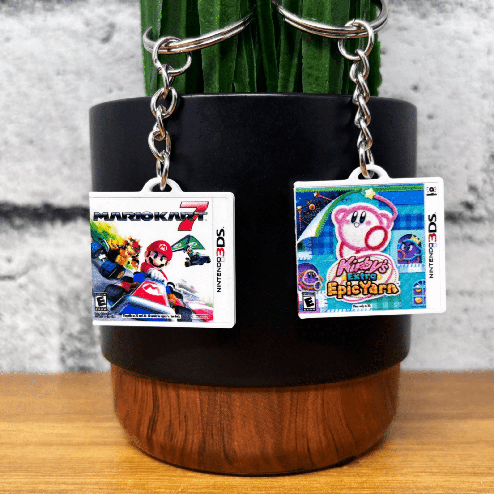 3DS Game Case Keychains