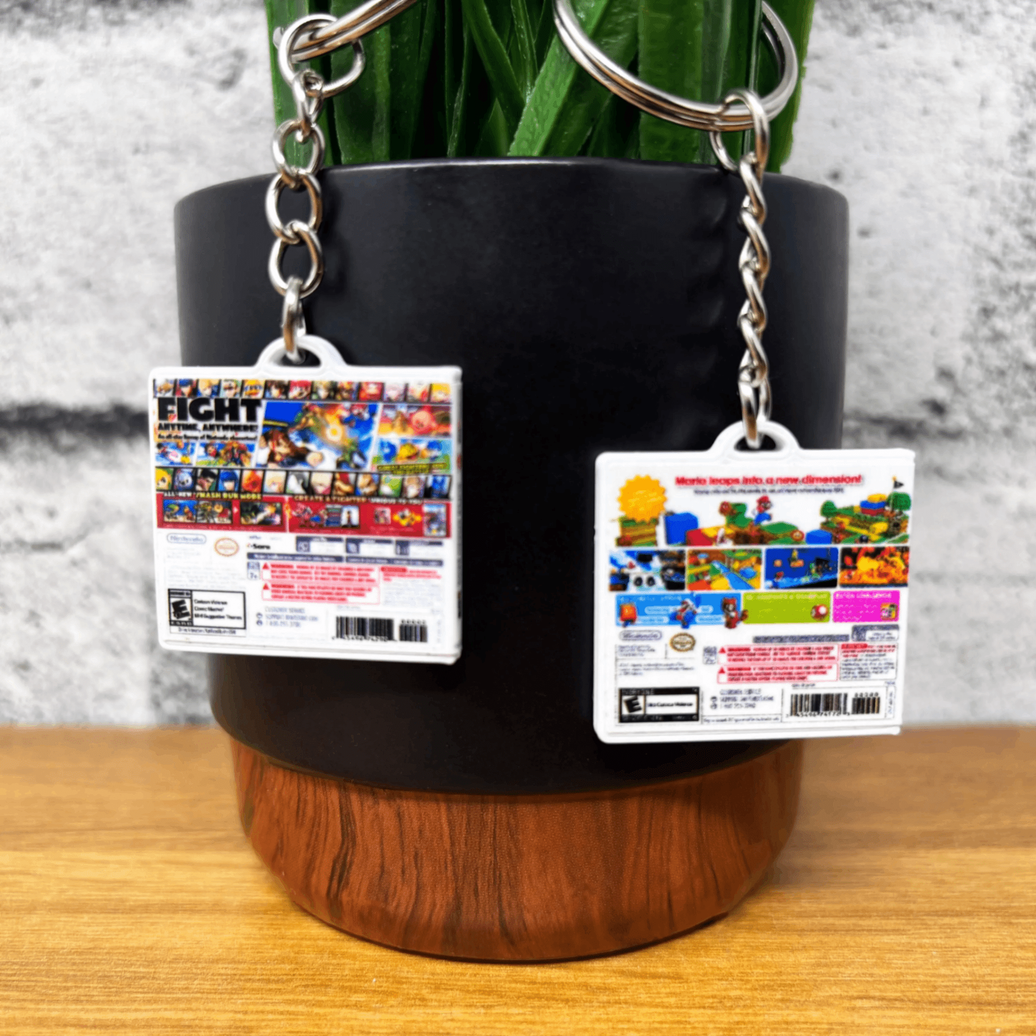 3DS Game Case Keychains