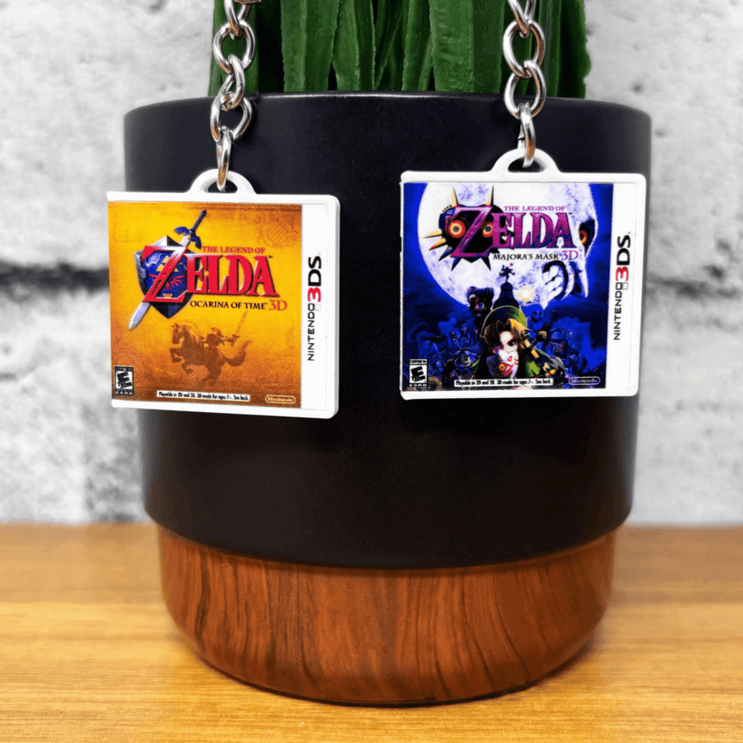 3DS Game Case Keychains