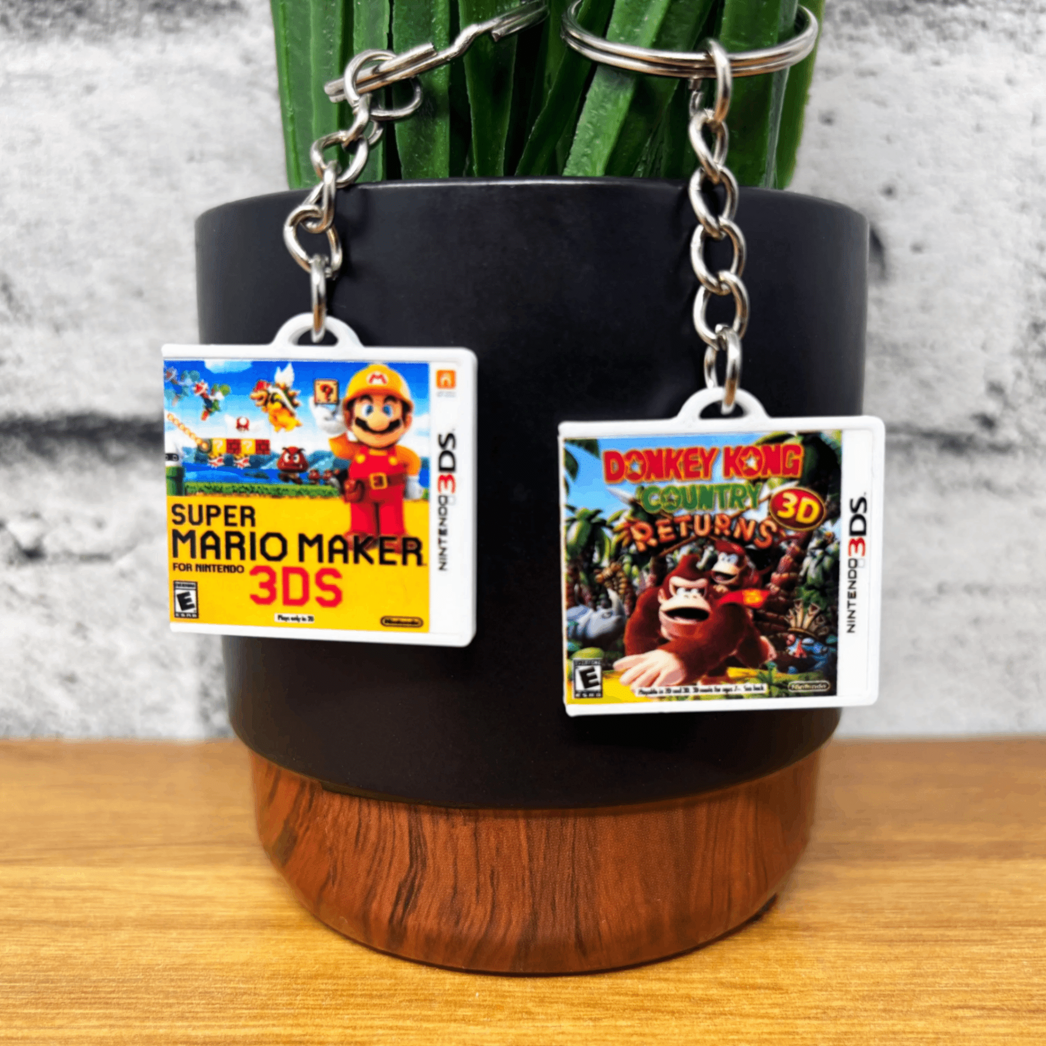 3DS Game Case Keychains